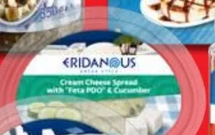 Serek do smarowania Cream Cheese Spread z fetą i ogórkiem Eridanous promocja w Lidl