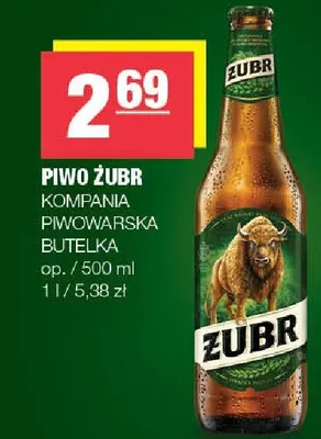 Piwo Żubr promocja w SPAR