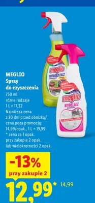 Spray do czyszczenia Meglio promocja w Lidl