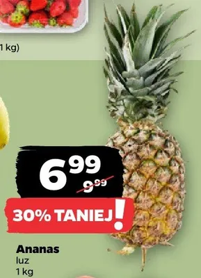 Ananas luz promocja w Netto