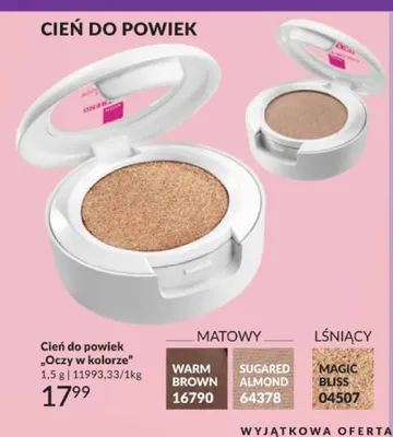 Cień do powiek Oczy w kolorze Avon Color Trend Warm Brown promocja w AVON