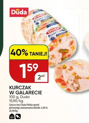 Kurczak w galarecie promocja w Chata Polska