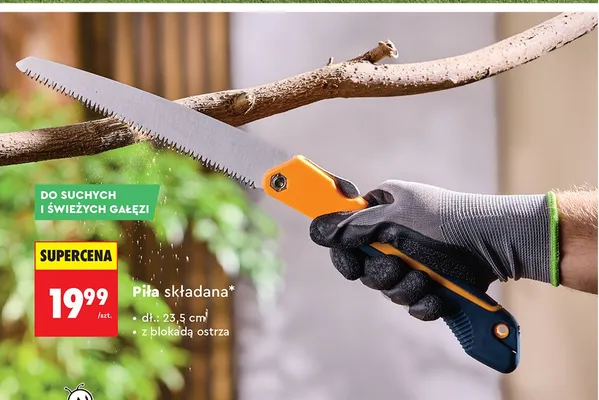 Piła składana promocja w Biedronka