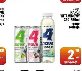 Napój witaminowy 4Move promocja w Tomi Markt