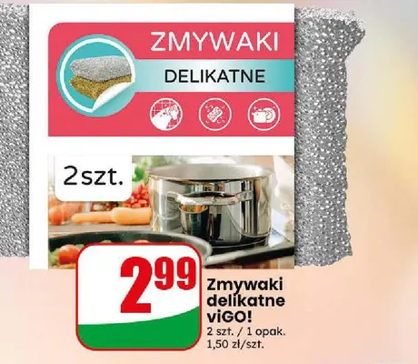 Zmywaki delikatne Vigo! promocja w Dino