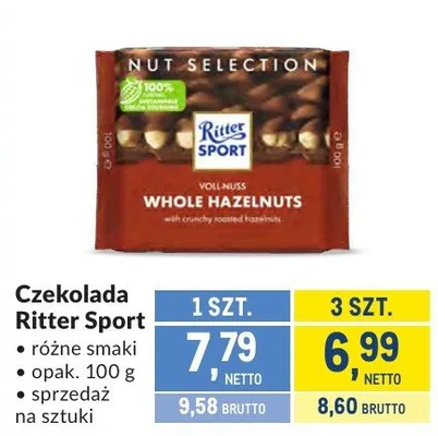 Czekolada promocja w Makro