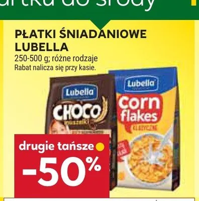 Płatki śniadaniowe Lubella promocja w Stokrotka