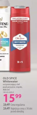 Whitewater odświeżający żel pod prysznic męski promocja w Hebe