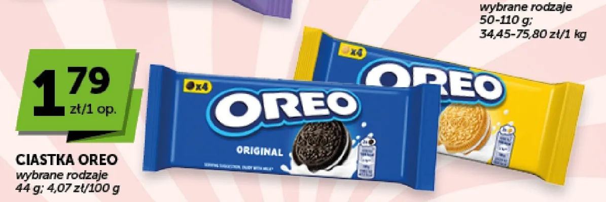 Ciastka Oreo Golden promocja w ABC
