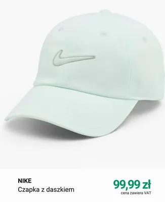 Czapka z daszkiem Nike promocja w Deichmann
