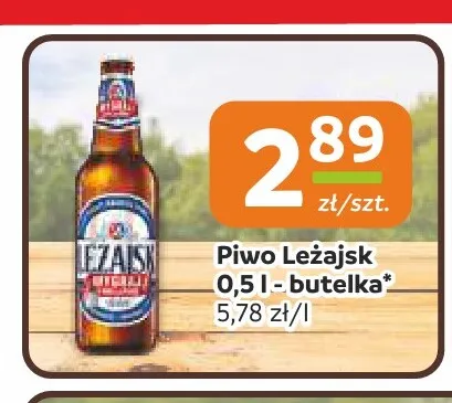 Piwo Leżajsk promocja w Gama