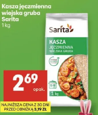 Kasza jęczmienna wiejska gruba promocja w Delikatesy Centrum