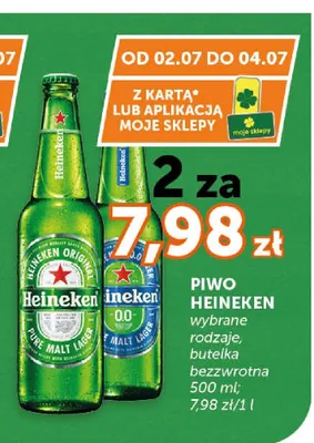 Piwo bezalkoholowe Heineken promocja w Groszek