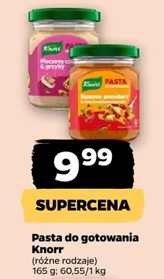 Pasta do gotowania, różne rodzaje promocja w Netto