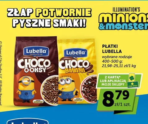 Płatki śniadaniowe Lubella Choco Banana promocja w Euro Sklep