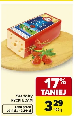 Ser żółty promocja w Carrefour