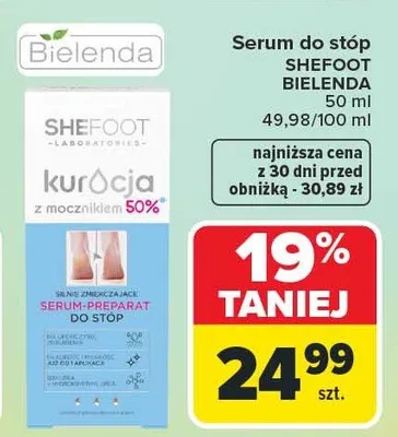Serum do stóp Shefoot promocja w Carrefour