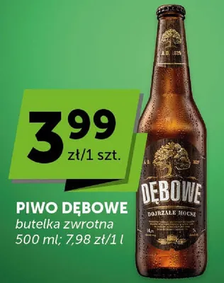 Piwo Dębowe promocja w Euro Sklep