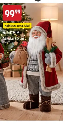 Mikołaj 80 cm Ekvip promocja w Jula