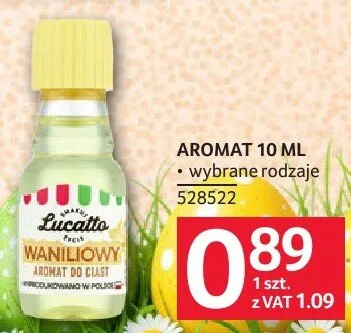 Aromat Lucatto waniliowy 10 ml promocja w Selgros