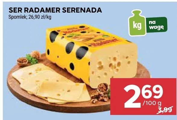 Ser radamer serenada promocja w Stokrotka