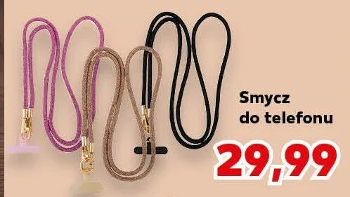 Smycz do telefonu promocja w Kaufland