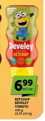 Ketchup Develey Tomato promocja w Groszek