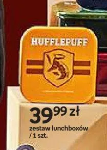 Zestaw lunchboxów Harry Potter Hufflepuff Ravenclaw promocja w Empik