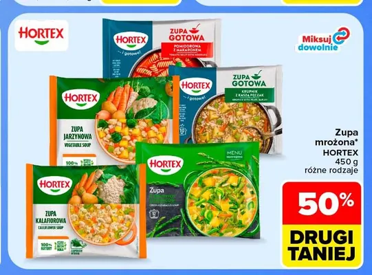Zupa mrożona Hortex promocja w Carrefour