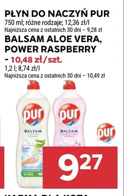 Płyn do naczyń Pur Power Raspberry promocja w Stokrotka