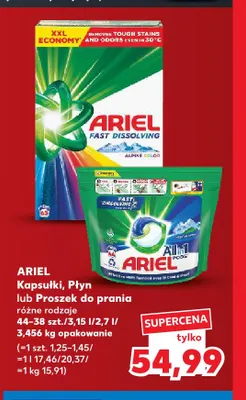 Płyn do prania Ariel promocja w Kaufland