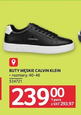 Buty męskie Calvin Klein promocja w Selgros