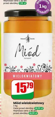 Miód wielokwiatowy promocja w Dino