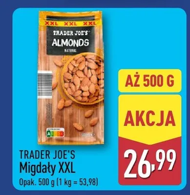 Migdały XXL promocja w Aldi