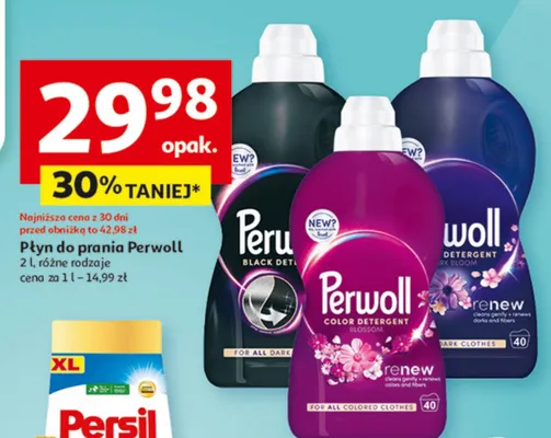 Płyn do prania Perwoll promocja w Auchan