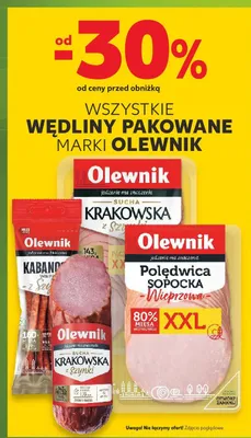 Wędliny pakowane promocja w Kaufland