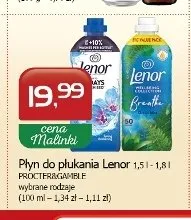 Płyn do płukania Lenor promocja w MALINKA
