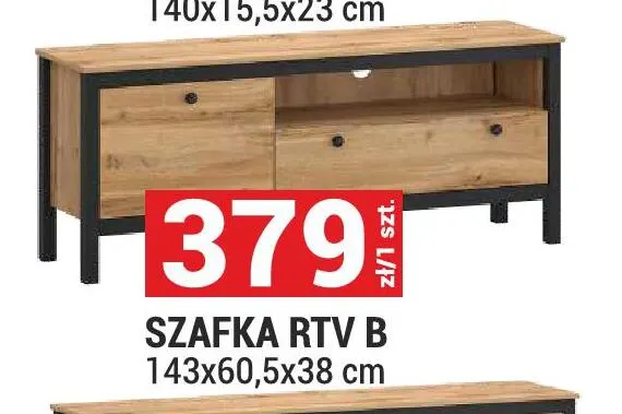 Szafka RTV B Palmer promocja w Merkury Market
