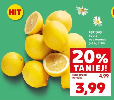 Cytryny promocja w Kaufland