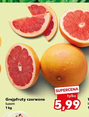 Grejpfruty czerwone promocja w Kaufland