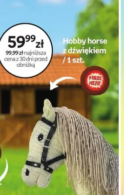 Hobby horse z dźwiękiem promocja w Empik