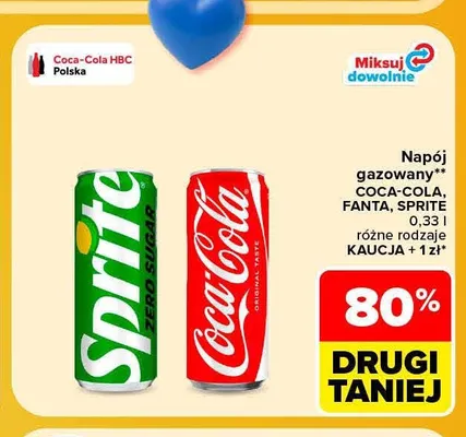 Napój gazowany Fanta promocja w Carrefour