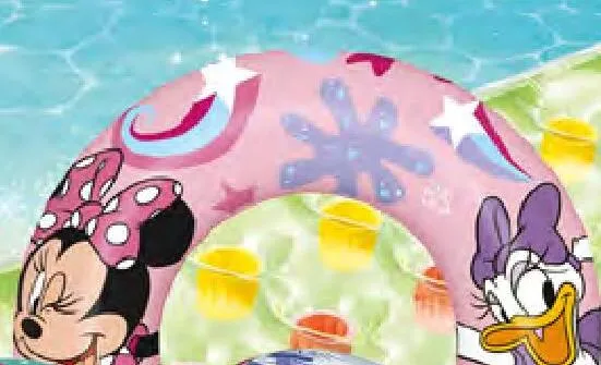 Koło nadmuchiwane do pływania Disney Minnie i Daisy promocja w Dino