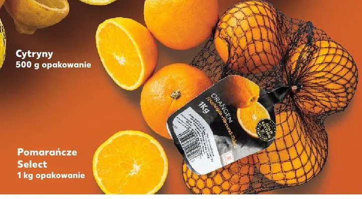 Pomarańcze Select promocja w Kaufland