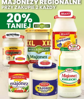 Majonez Kętrzyński stołowy promocja w Dino