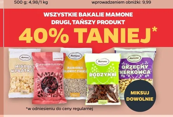 Bakalie Mamone promocja w Netto