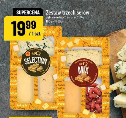 Zestaw trzech serów promocja w POLOmarket