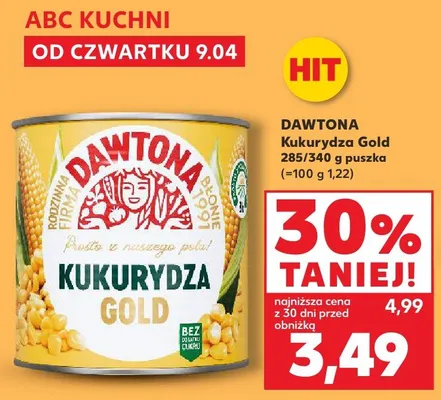 Kukurydza Gold promocja w Kaufland