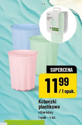Kubeczki plastikowe promocja w POLOmarket