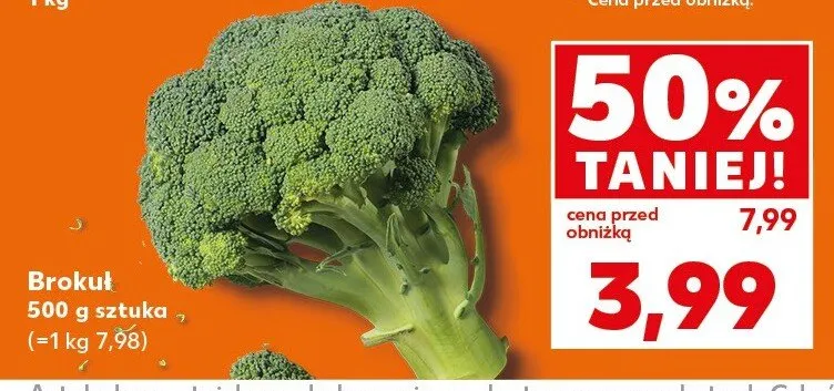 Brokuł Kaufland promocja w Kaufland